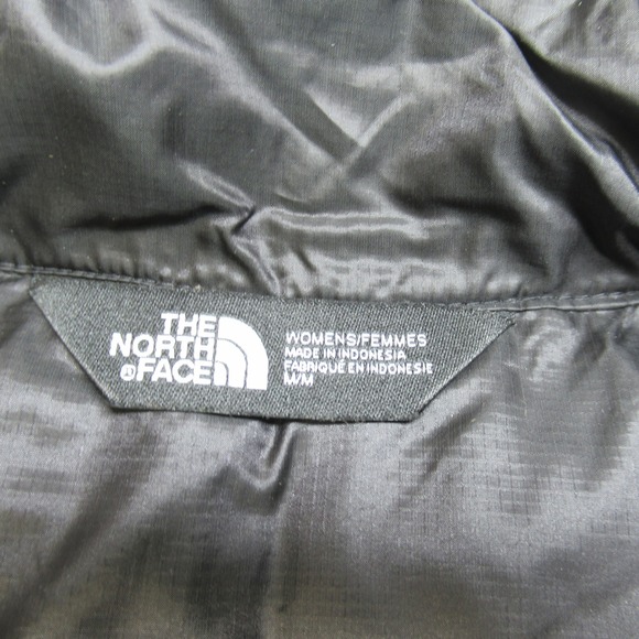 North Face Trekker Vest Womens Medium Black Thermoball Puffer Light Pack LOGO - Picture 5 of 13